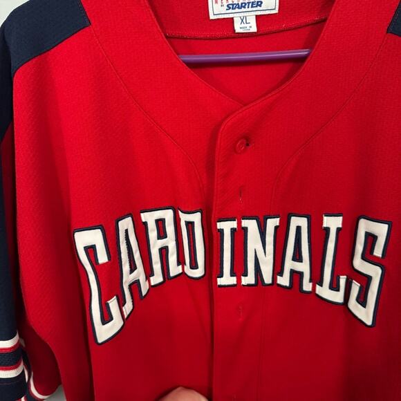 Vintage Starter MLB St Louis Cardinals Mark McGwire Jersey Mens Size XL Baseball - Picture 3 of 10